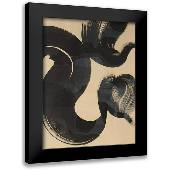 Delamater, Rob 12x14 Black Modern Framed Museum Art Print Titled - Sea Change I