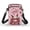 Valentine's Day, variant on HELLHERO Flowers Travel Crossbody Purse, Polyester Double Layer for Women