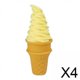 thumbnail image 1 of Cono de helado falso,Cono de helado falso Modelo de helado artificial,Simulación de helado Juguetes de helado falso,Juguete de comida simulada Modelo de comida realista,Muestra de exhibición, 1 of 8