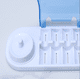 thumbnail image 5 of Soporte giratorio para cepillo de dientes eléctrico Soporte para cepillo de dientes Compatible con pieza de mano de cepillo de dientes eléctrico, soporte para 4 cabezales de cepillo Namotu ZH-410, 5 of 7