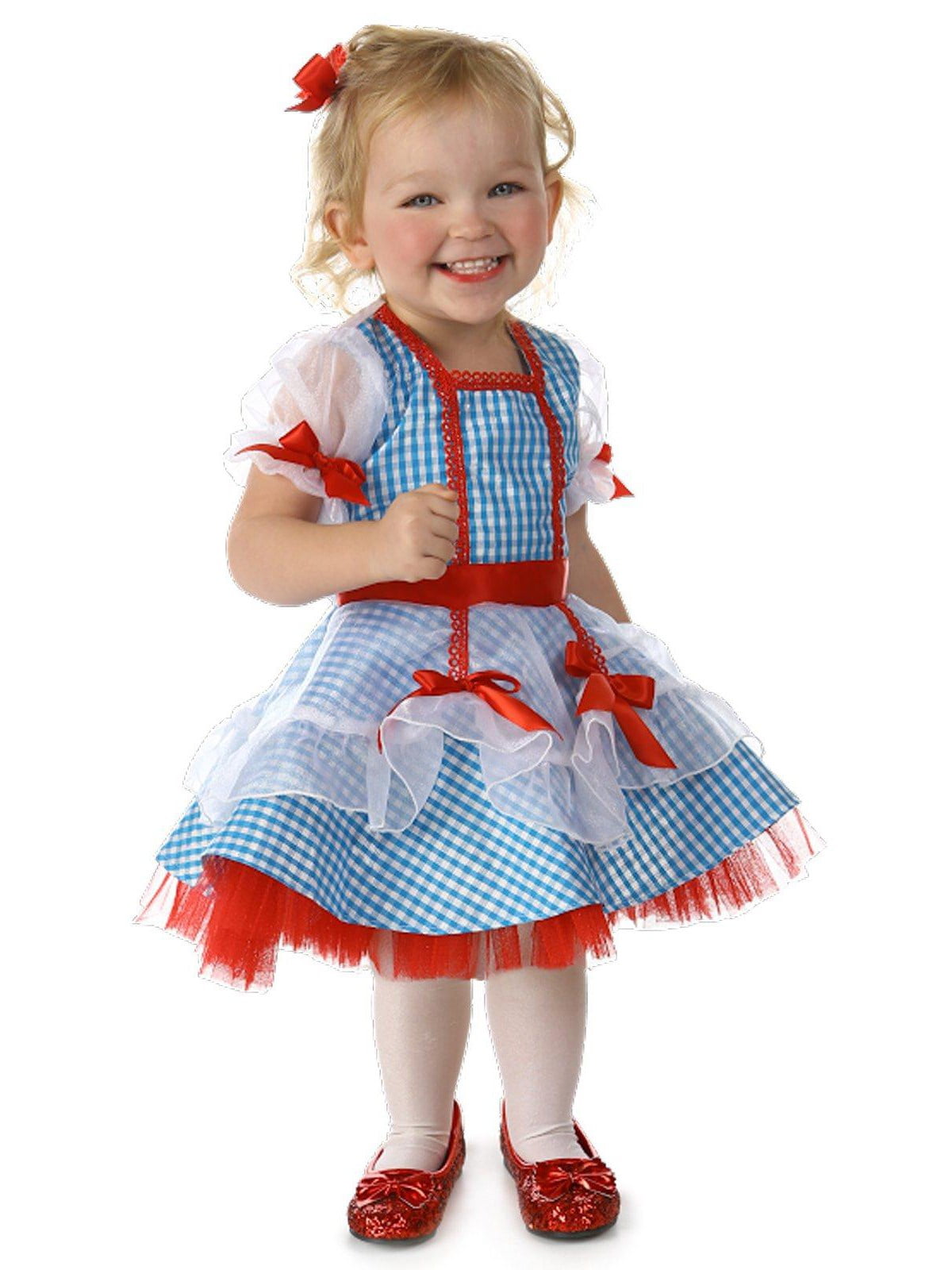 Sequin Dorothy Wizard of Oz Fancy Dress Girls World Book Day Kids Childs Costume 