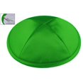 thumbnail image 3 of Kippot Zion Judaica Deluxe de satén, paquete de 12, verde Kelly, 3 of 3