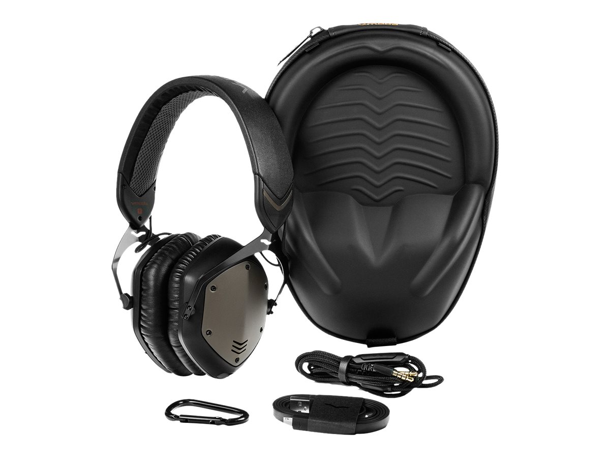V-MODA Crossfade Wireless - Headphones with mic - full size - Bluetooth - wireless - black - image 5 of 8