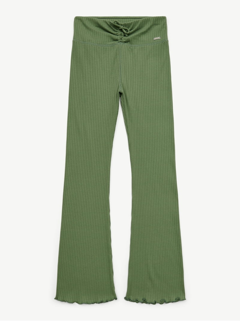 Justice Girls Cinch Waistband Flare Pants, Sizes XS - XLP