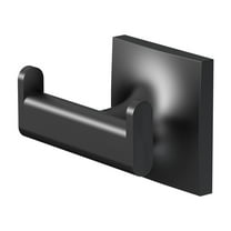 Gatco 5585MX Waterline Robe Hook, Matte Black