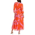 thumbnail image 2 of Taylor womens  Tiered Maxi Dress, 6, Red, 2 of 3