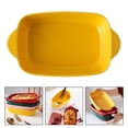thumbnail image 4 of Restaurant Double Handles Baking Bowl Rice Food Bowl Kitchen Ceramic Baking Bowl, 4 of 9