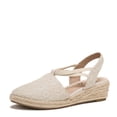 thumbnail image 1 of Alpargata con Cuña LifeStride Katrina 2 Crochet Natural para Mujer, 1 of 9