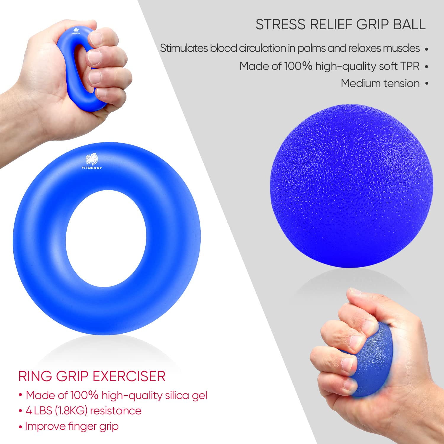 Fitbeast hand grip strengthener workout kit hotsell