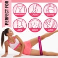 thumbnail image 4 of XGear Fitness FIT-XGWLB-SET Womens Loop Resistance Band with Carry Bag - Set of 5, 4 of 7