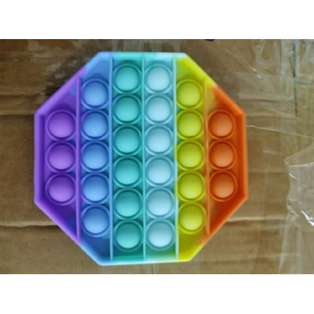 SXVZBH Bubble Sensory Rainbow Pop Restore Emotions Anti-Anxiety Toy