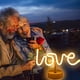 thumbnail image 1 of LED Valentine's Day Shape Light Decoration Valentine's Day Color Light USB Round Base Neon Light, 1 of 6