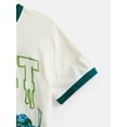 thumbnail image 3 of Nickelodeon Teenage Mutant Ninja Turtles Ringer T-shirt with Puff Ink Sizes XS 4/5-XXL18/20, 3 of 3