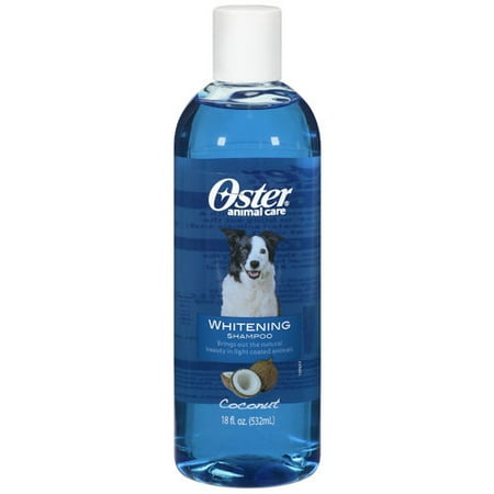 Oster Animal Care: Coconut Whitening Shampoo, 18 Oz