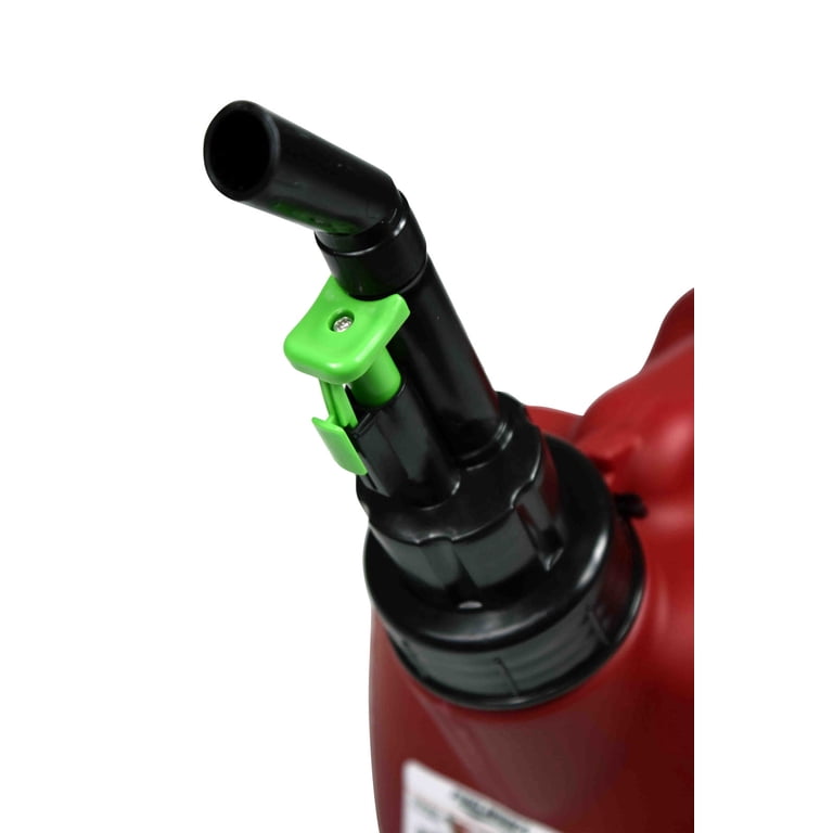 Fuelworx 5 Gallon Stackable Gas Can, CARB Compliant, High Fuel