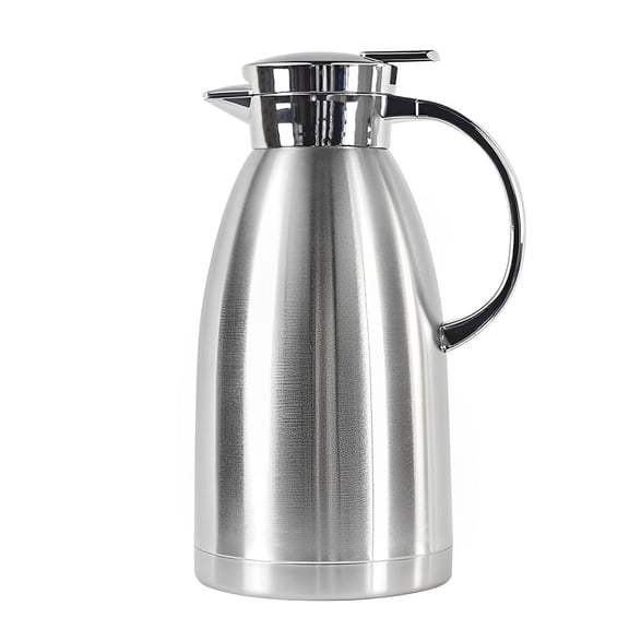 SOGA 2.3 L Stainless Steel Insulated Vacuum Flask Safe for Hot and Cold Drinks, Thermal Water and Coffee Jug