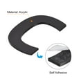 thumbnail image 3 of Unique Bargains 2.48 Inch 3D Self-Adhesive House Letter C for Hotel Mailbox Address, Matte Black, 3 of 5
