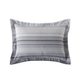 thumbnail image 2 of Mainstays All in One Reversible Comforter and Sheet Set, 5-Piece, Twinxl, Gray Stripe, 2 of 8