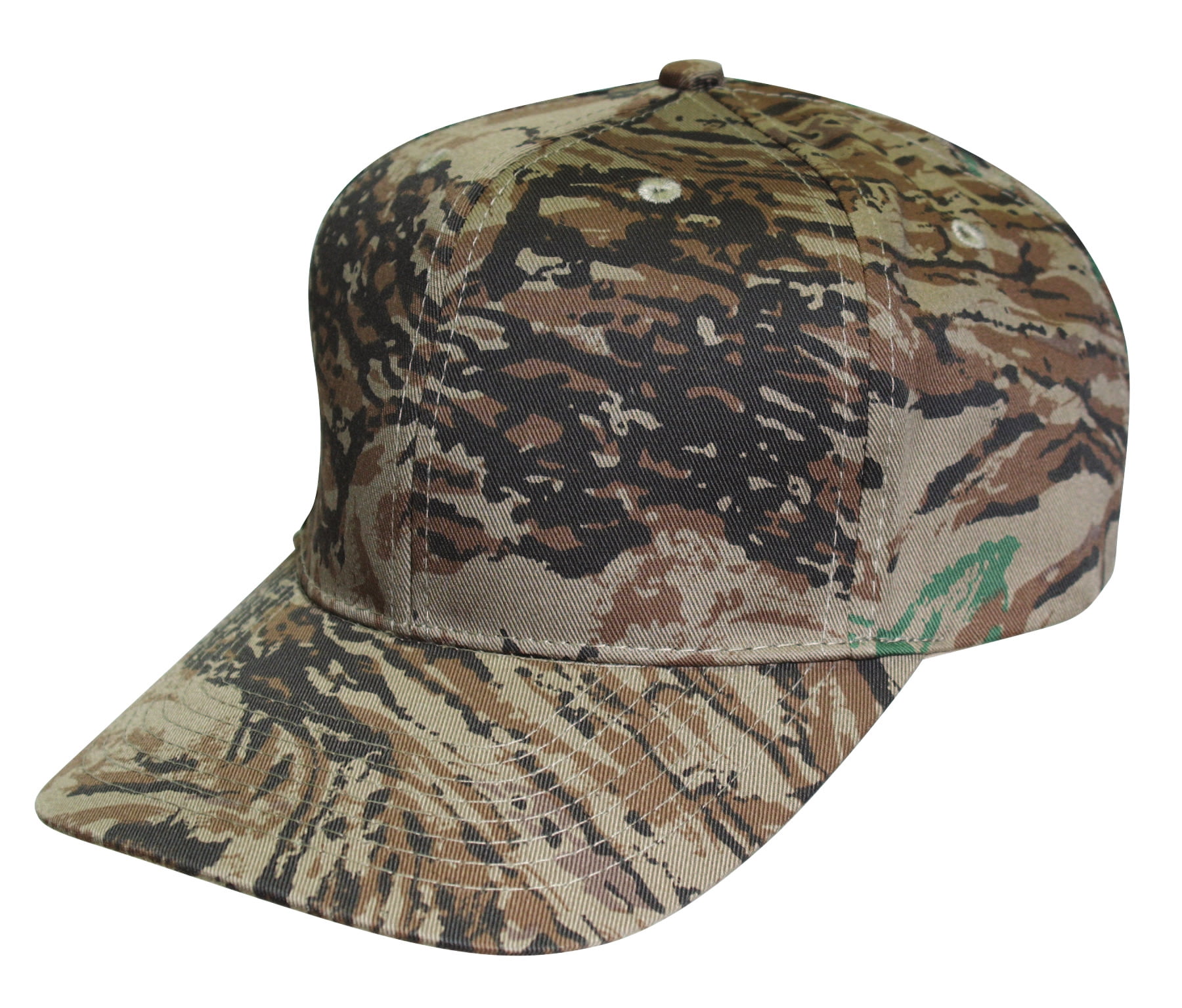 ImpecGear Camouflage Cotton Unisex Adult 6Panel Hat Sedga Camo