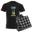thumbnail image 6 of CafePress - Support Ukraine I Stand With Ukraine Ukrai Pajamas - Men's Dark Loose Fit Cotton Pajama Set, 6 of 7