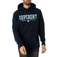 thumbnail image 2 of Superdry Code Core Sport Pullover Hoodie, Blue, 2 of 5