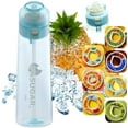 thumbnail image 1 of Limited Time Offer! Bottle Set, Drinking Bottle 650 Ml With Flavoured Pods, Water Bottle Bottle Set For Gym Fitness, School, 1 of 4