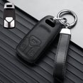 thumbnail image 3 of Car Key Fob Cover Case Protector Genuine Leather Car Key Fob Case Cover For Audi A4 A5 S4 S5 Q5 Q7 SQ5 B9 TT TTS, 3 of 10