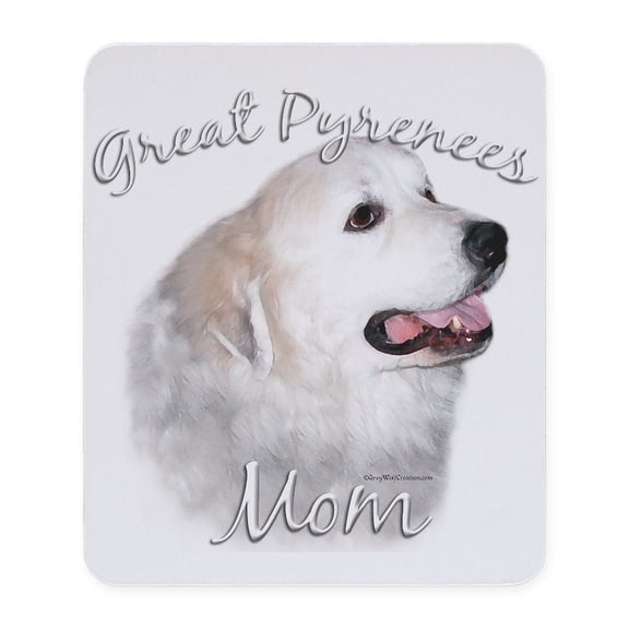 CafePress - Pyr Mom2 Mousepad - Non-slip Rubber Mousepad, Gaming Mouse Pad
