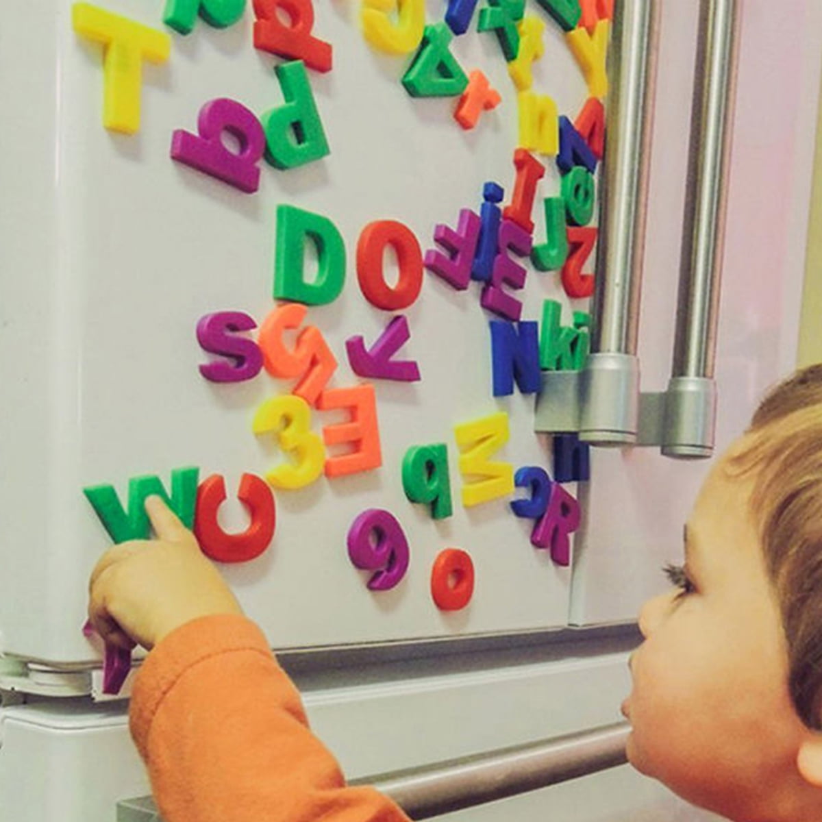 Cheers US 78Pcs Letters and Numbers for Educating Kids in Fun Educational Alphabet