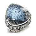 thumbnail image 2 of Natural Dendrite Opal Gemstone Handmade 925 Sterling Silver Ring Size 6, 2 of 2