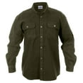 thumbnail image 1 of Rothco Heavy Weight Solid Flannel Shirt - Olive Drab, 3X-Large, 1 of 2