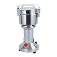 thumbnail image 3 of Electric Grain Mill Grinder - 50-300 Mesh Adjustable High Speed Stainless Steel Dry Grinder for Grains, Coffee, Spice, Herbs, Rice & Corn Flour, 3 of 8