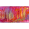 thumbnail image 2 of Bothne, Janet 32x20 White Modern Wood Framed Museum Art Print Titled - Stopping by Woods to Celebrate, 2 of 4