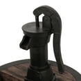 thumbnail image 3 of Noble House Colquitt Outdoor Water Pump Fountain, Resin, Brown and Black, 3 of 6