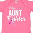 thumbnail image 4 of Inktastic Breast Cancer Awareness My Aunt is a Fighter Boys or Girls Baby Bodysuit, 4 of 5