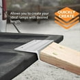 thumbnail image 3 of 2Pack Tooling Truck and Trailer Loading Ramp Kit, Aluminum Ramp Plate Kit Fit 2x8 Inch Oak Hardwoods for Car/Trucks,2 x Aluminum Ramp Plate Kit, 3 of 7