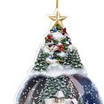thumbnail image 3 of Adornos colgantes - Colgante acrílico de muñeco de nieve para árbol de Navidad / ventana (5) Ehuebsd Libre de BPA, 3 of 8