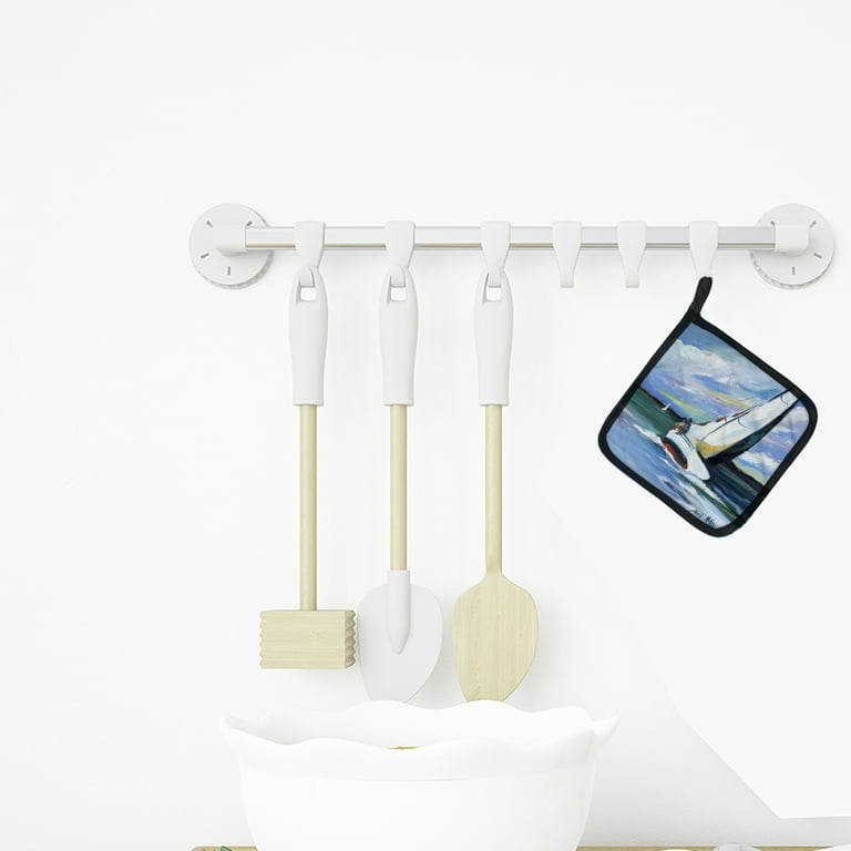 Caroline's Treasures SS8965PTHD American Eskimo Pair Of Pot Holders Kitchen H