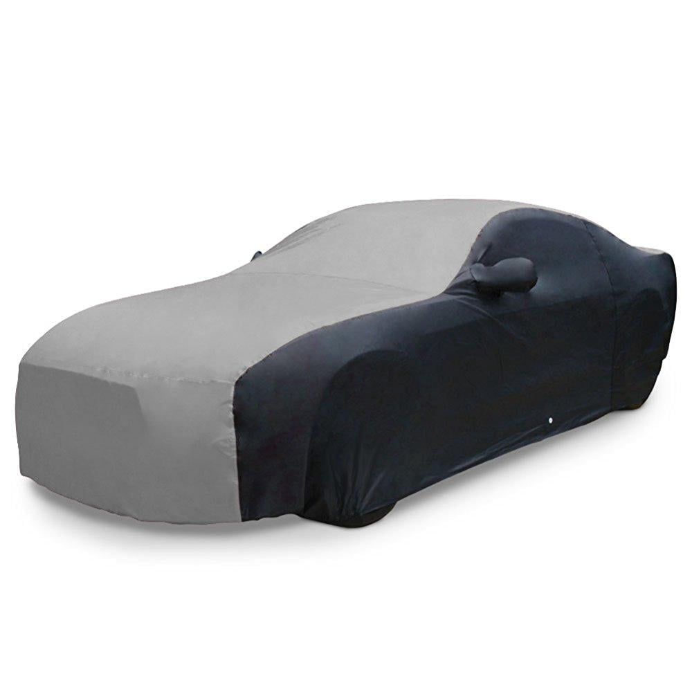 20052014 mustang ultraguard two tone car cover (black/grey)