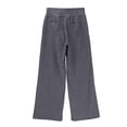 thumbnail image 6 of WhouRiu Girls Casual Sweatpants Solid Color Elastic Waist Baggy Wide Leg Jogger Pants Kids Comfortable Daily Trousers With Pockets,4-5 Years, 6 of 9