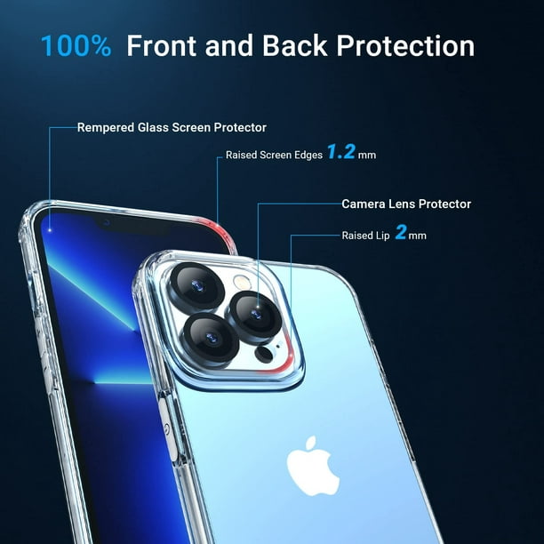Verre Trempe Protecteur de Camera Protection pour Apple iPhone 12 Clair