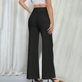 thumbnail image 4 of Work Pants Women Wide Leg Pants Wide Leg Pants for Women Trendy 2025 Fall High Waisted Business Casual Outfits Work Pant Trousers, S-2XL, 4 of 7