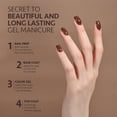thumbnail image 4 of Esmalte de uñas GAOY Brown Gel, 16 ml, remoja y cura con luz UV, 4 of 6