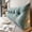 Fresh Green, variant on Dorm Bed Headboard Pillow, Dorm Headboard Long Backrest Positioning, Pockets Wedge Pillow for Bedroom Sofa Daybed
