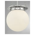 thumbnail image 6 of Manor 3-Light Pendant in Polished Nickel, 6 of 6