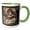 Green/White, variant on 3drose, Image of an Angry Tree Face, 11oz Magic Transforming Mug