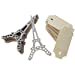 thumbnail image 3 of Wooden Eiffel Tower Stand with Glitters, 5-Inch, 10-Piece (Silver), 3 of 3