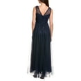 thumbnail image 2 of Theia womens  Kiana Beaded Gown, 16, Blue, 2 of 4