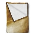 thumbnail image 2 of Eiffel Soft Flannel Fleece Blanket, Tourist Attraction in Paris France Brown Toned Skies Abstract Landscape Design, Cozy Plush for Indoor and Outdoor Use, 70" x 90", Yellow and Brown, by Ambesonne, 2 of 5