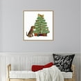 thumbnail image 7 of Amanti Art Christmas Dogs Bone Tree Framed Canvas Wall Art Print, 7 of 7